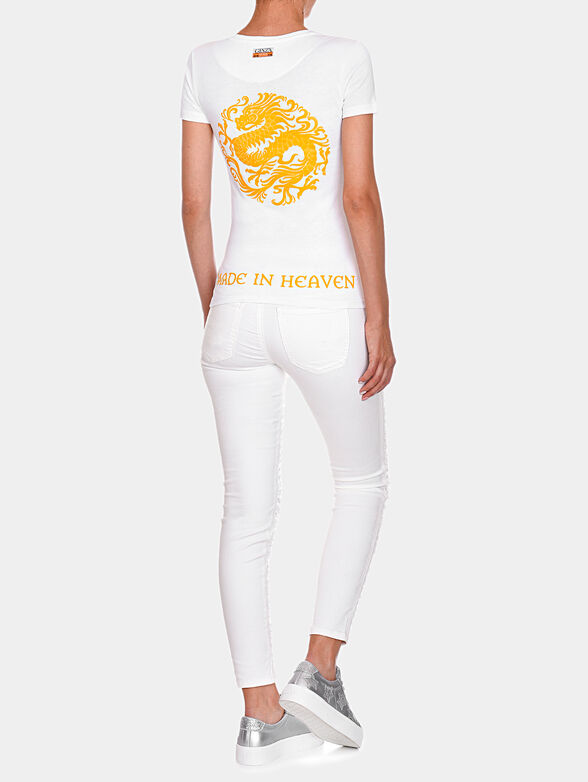 GMTSL 003 Cotton T-shirt with accent print - 2