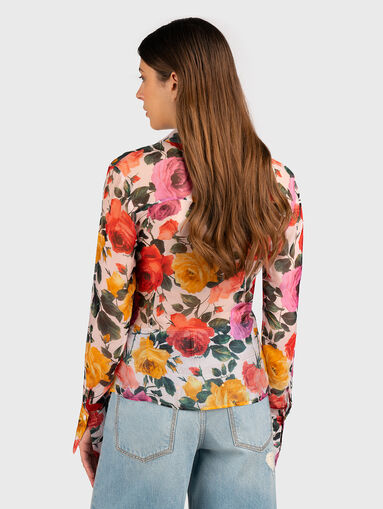 Shirt with floral print - 2