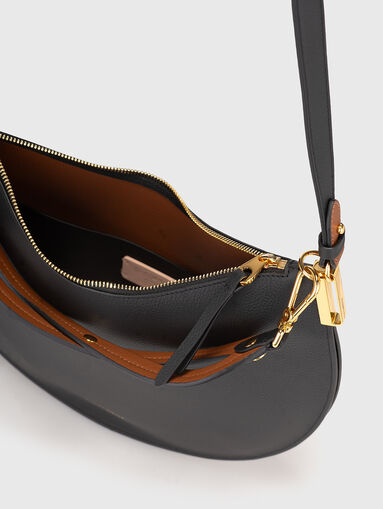 Leather bag with logo - 5