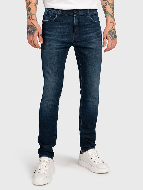 Black slim jeans - 1