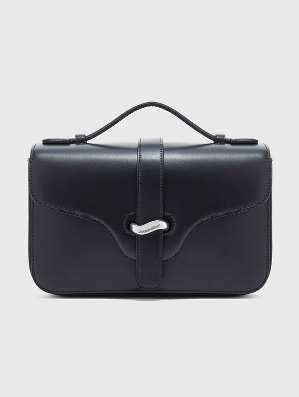 Small bag with flap and long strap - 1