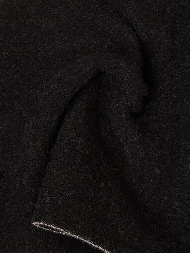 K/ESSENTIAL long wool scarf with fringe - 5