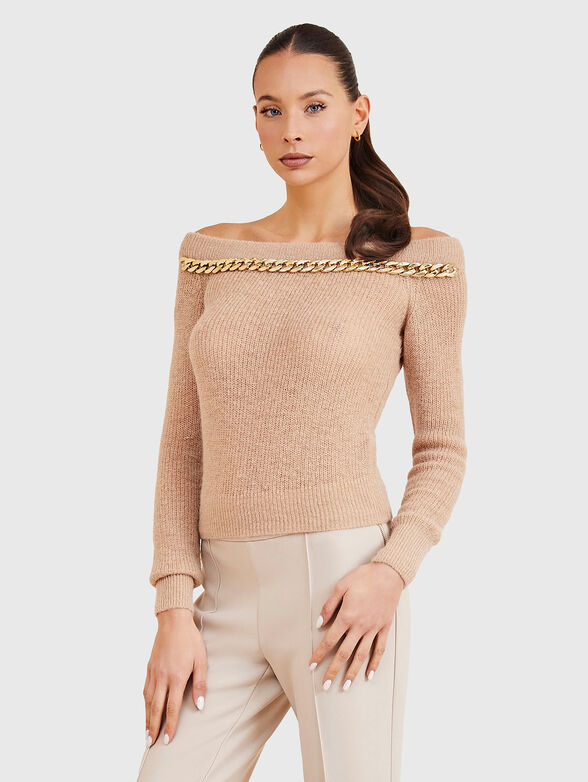 NUVOLA wool blend sweater - 1