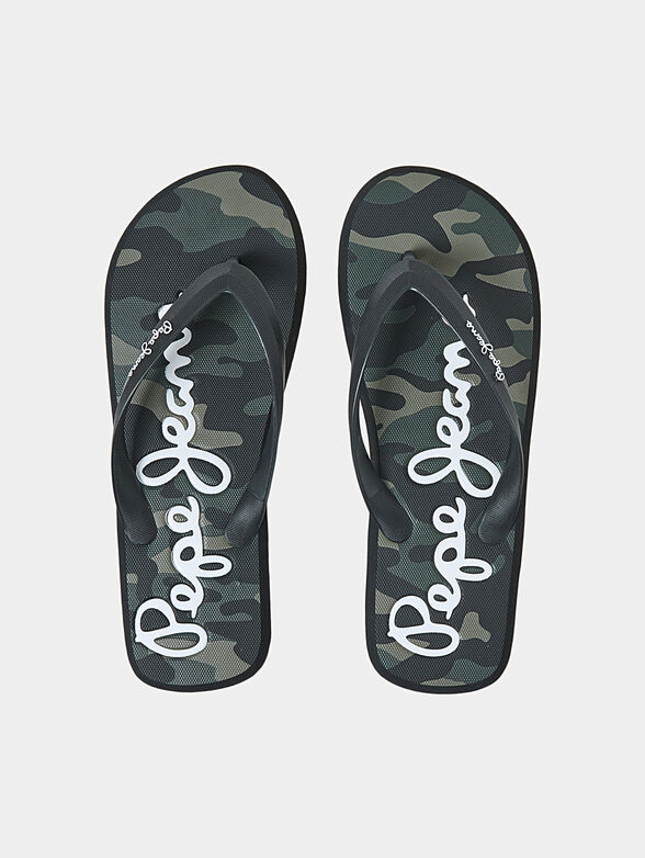 WHALE CAMO flip-flops - 6