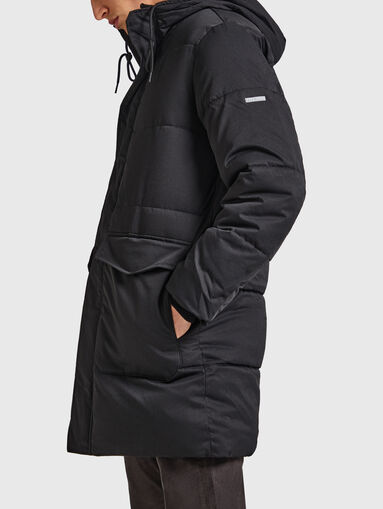 BRAD black puffer jacket - 4