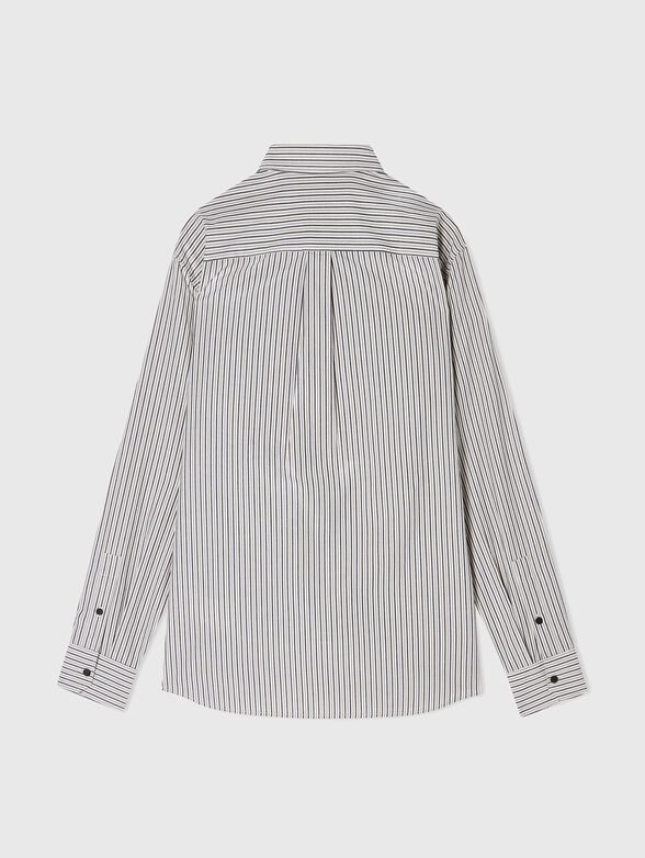 Stripe cotton shirt - 2