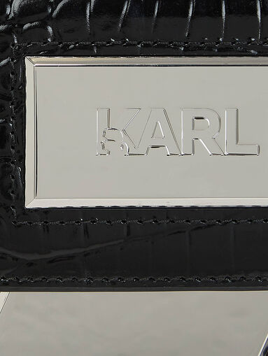 ICON K black crossbody bag - 4