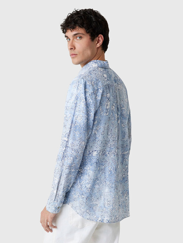 Shirt with accent print - 3