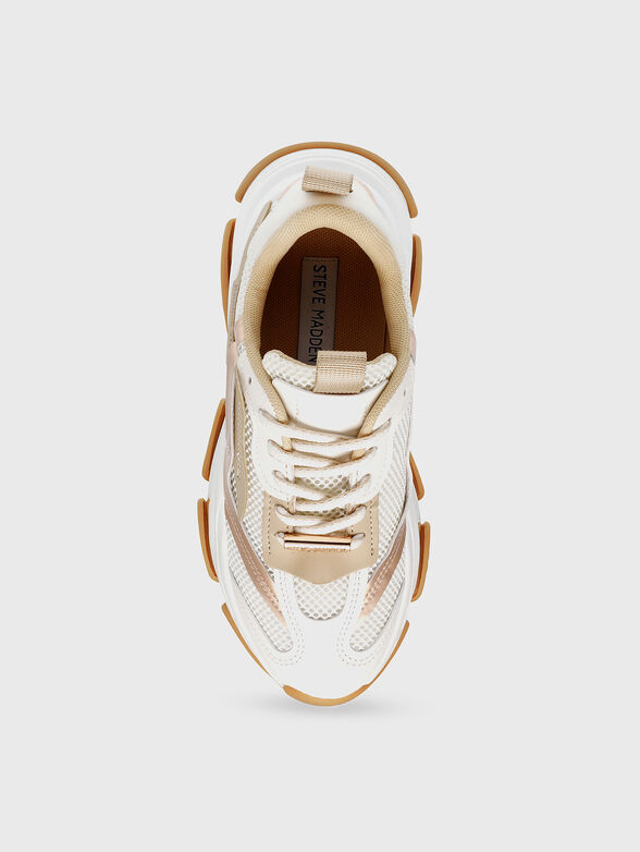 POSSESSION-E sports shoes with beige accents - 5