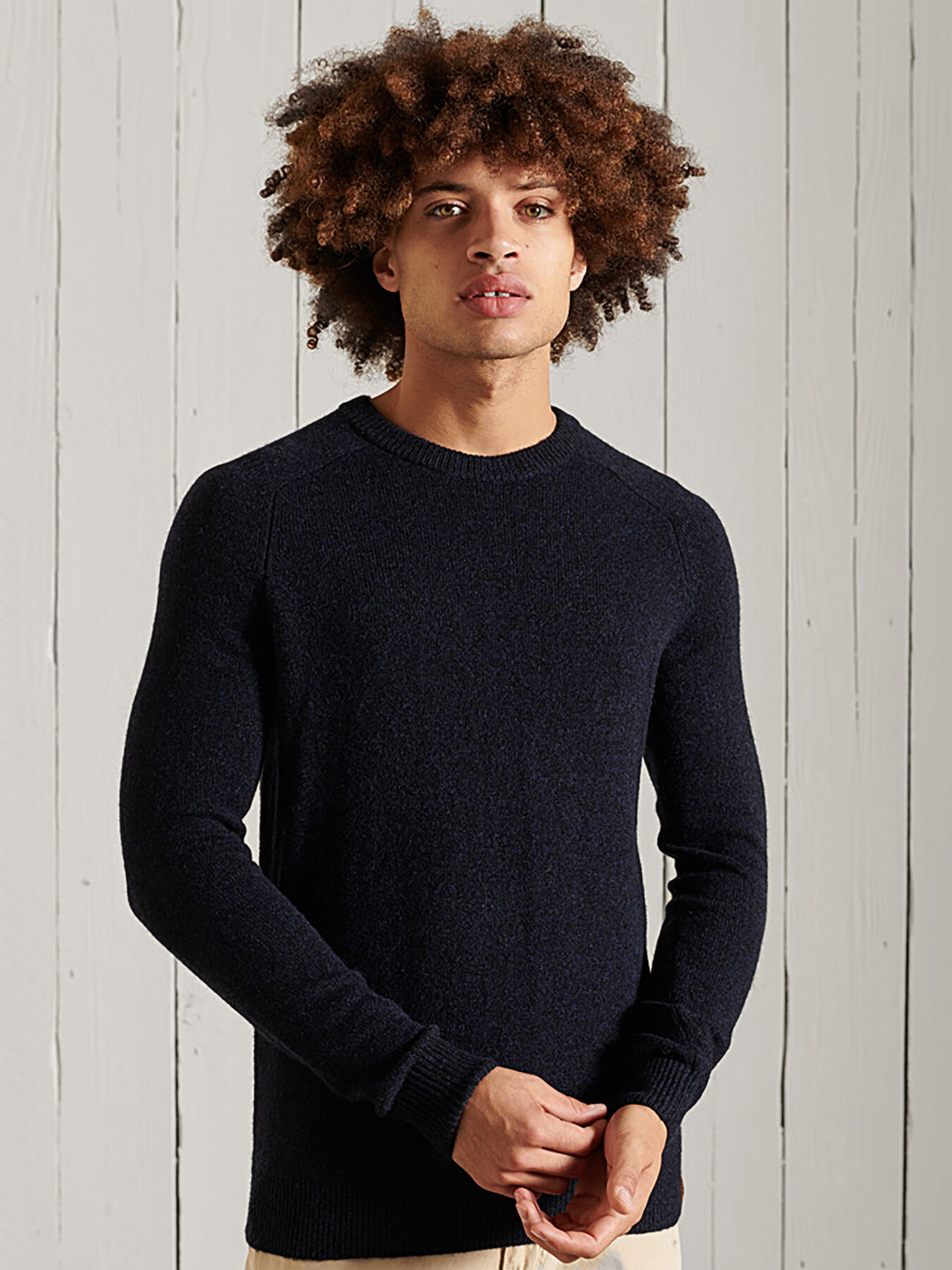 Midnight blue sweater deals