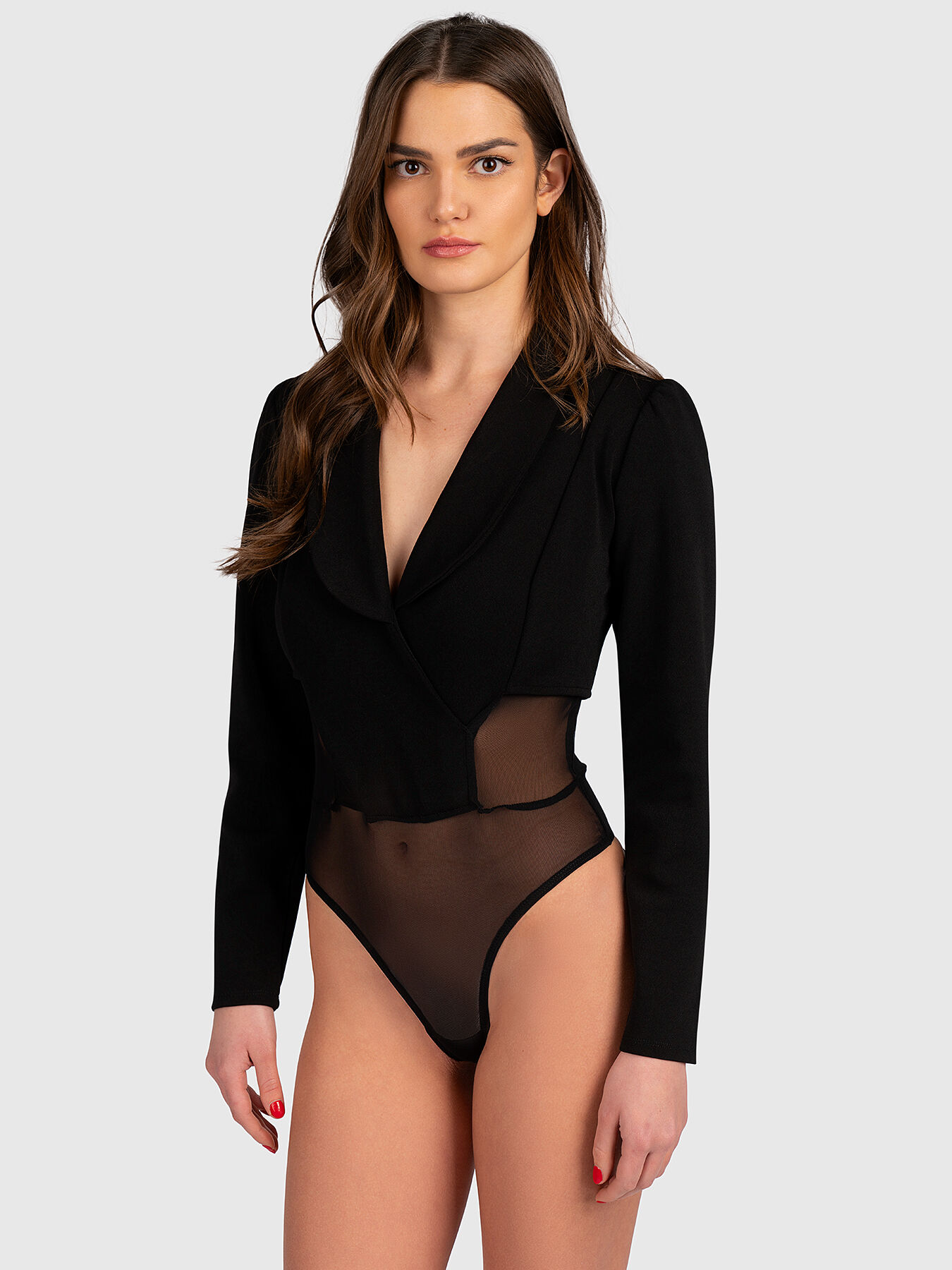 Guess black bodysuit shop