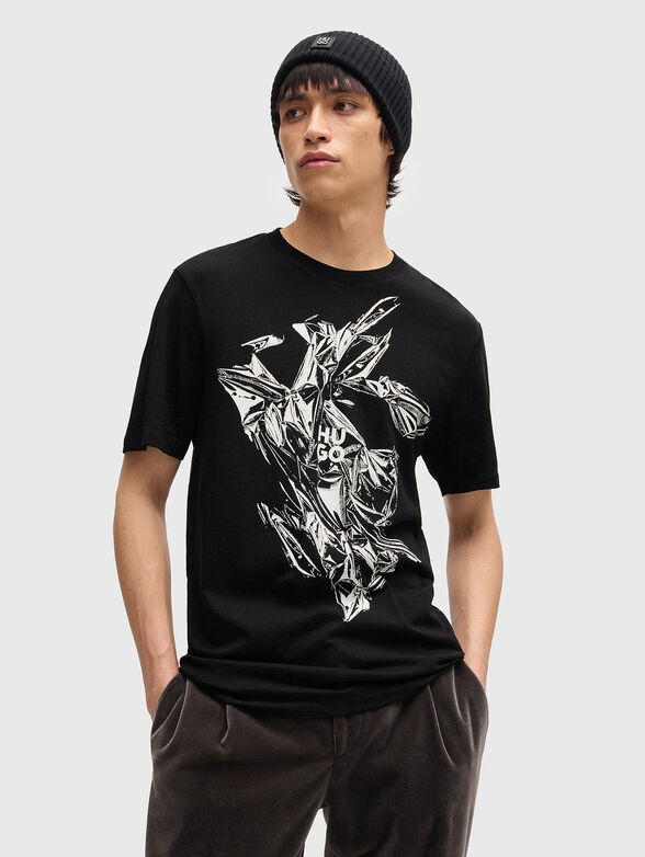 DIAKROMIO printed cotton T-shirt - 1