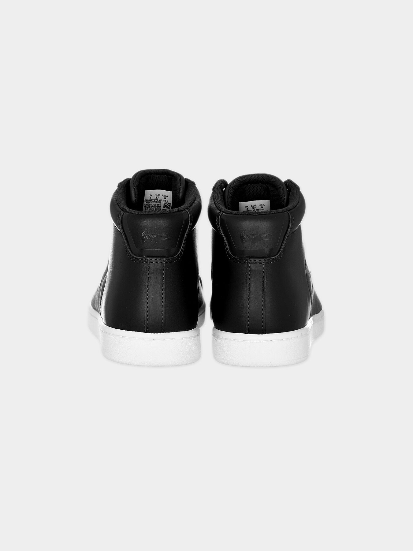 CARNABY EVO MID 318 Black sneakers brand LACOSTE Globalbrandsstore en