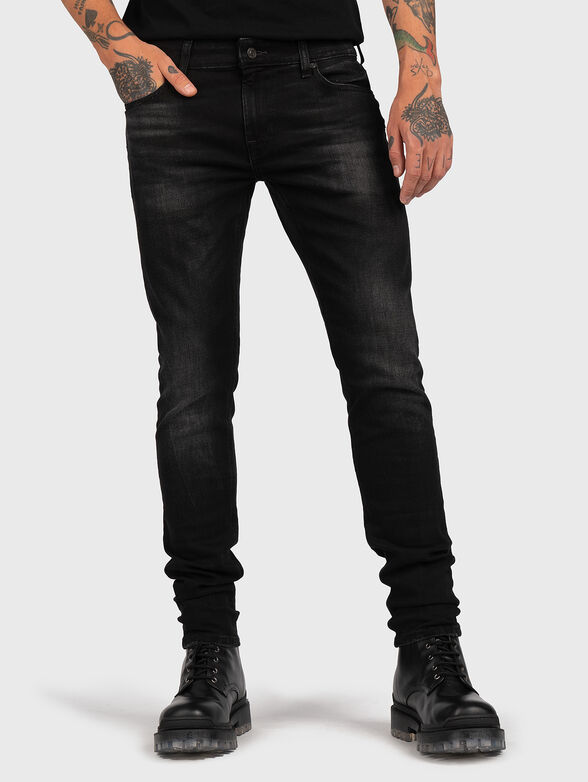 Jeans in black color - 1