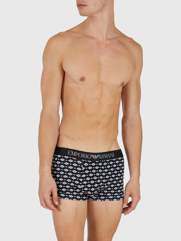 Set of two pairs of boxer shorts with logo - 2