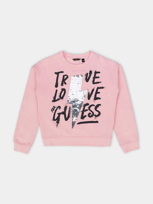 Sequins sweatshirt