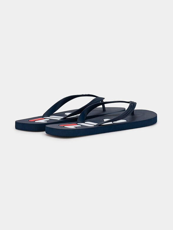 TROY black flip flops - 3