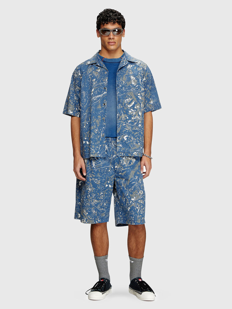 P-OPWIK-C shorts with print - 3