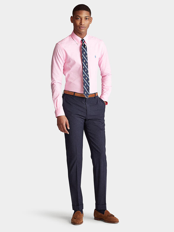 Pink cotton shirt - 4