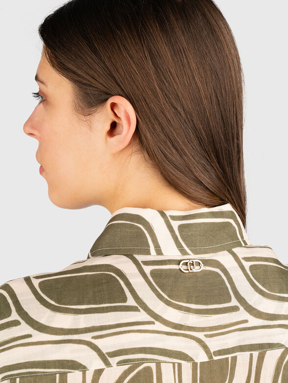 Long sleeve shirt with print - 6