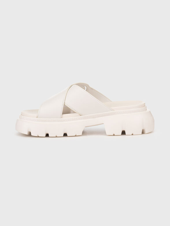 SUN TREKKA NFT leather slippers - 4
