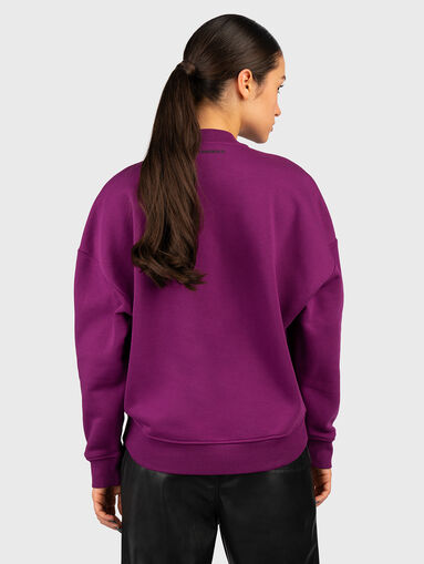 Sweatshirt with rhinestone detail - 3