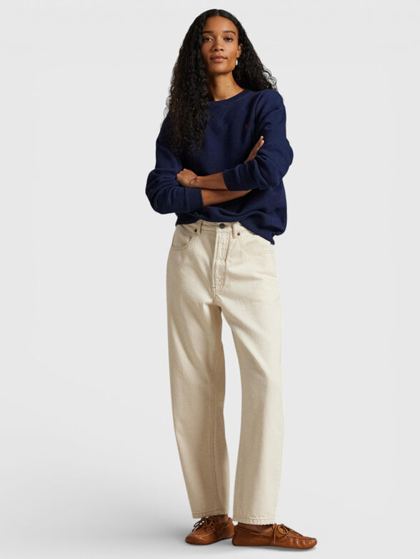 High-waisted jeans - 5