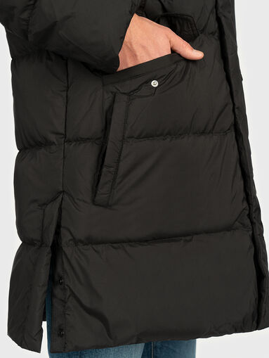 Long puffer jacket - 3