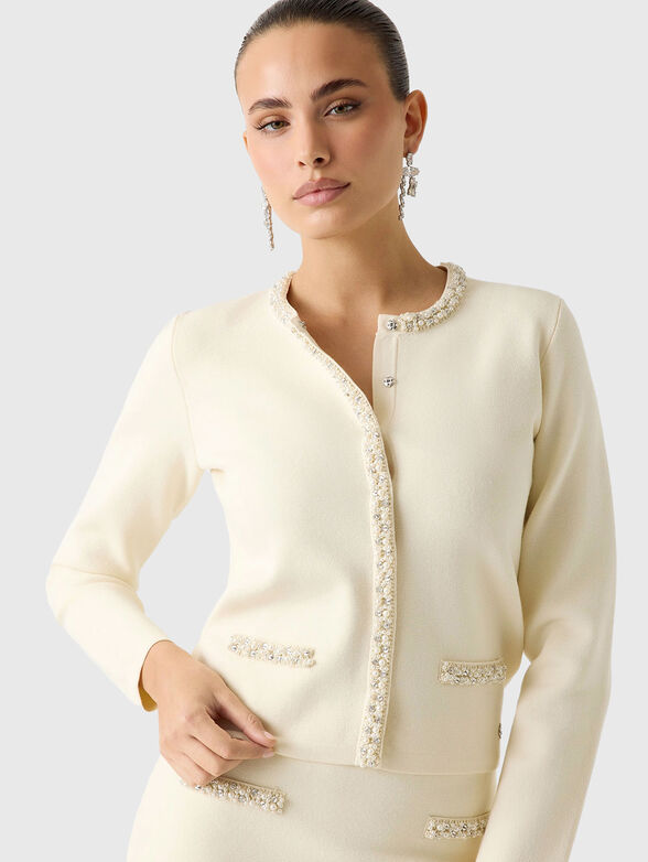 RAINA cardigan with decorations - 4
