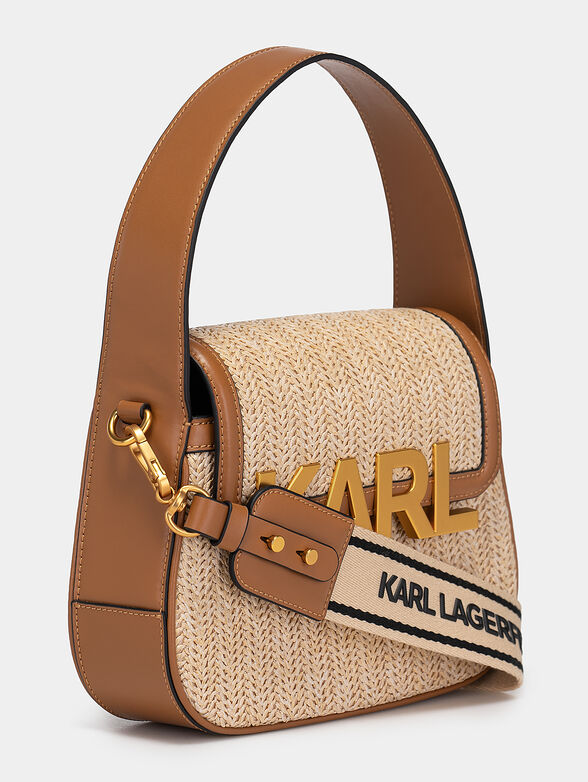 K/LETTERS bag with maxi logo detail - 4