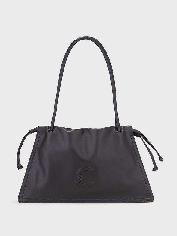 Leather bag with logo - 1