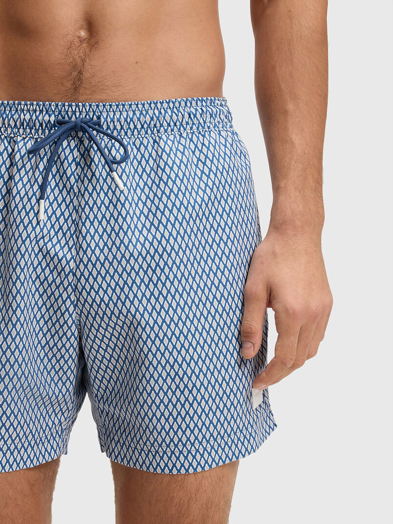 VIBE printed beach shorts - 3