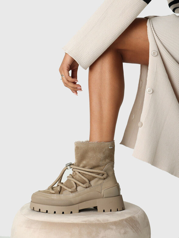 PISANA KYOTO boots with laces - 2