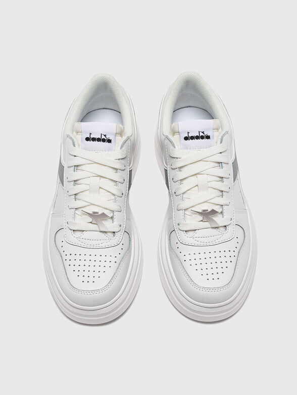  MAGIC BOLD white sneakers with contrast detail - 6