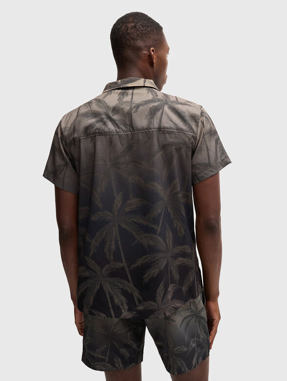 Shirt with print in blue color - 2