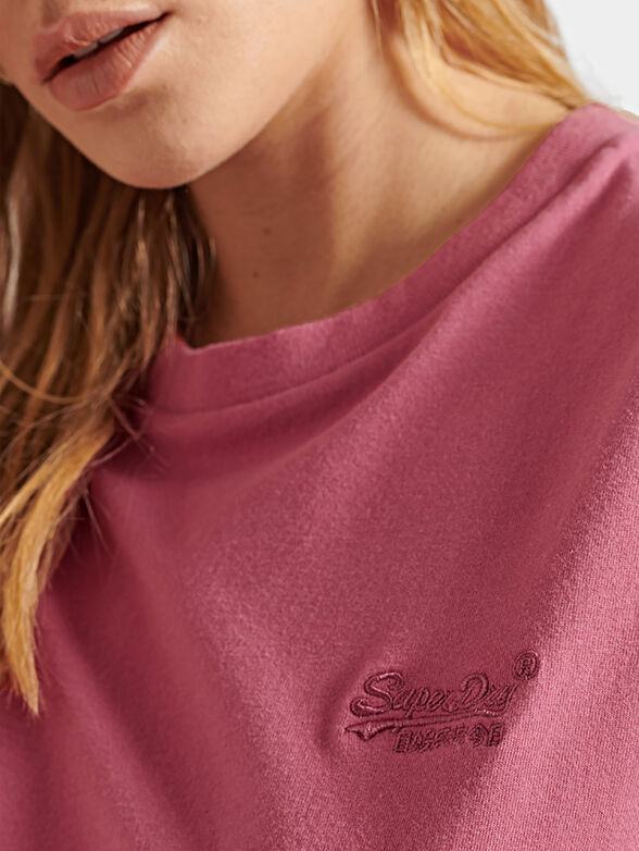 ORANGE LABEL pink T-shirt - 4