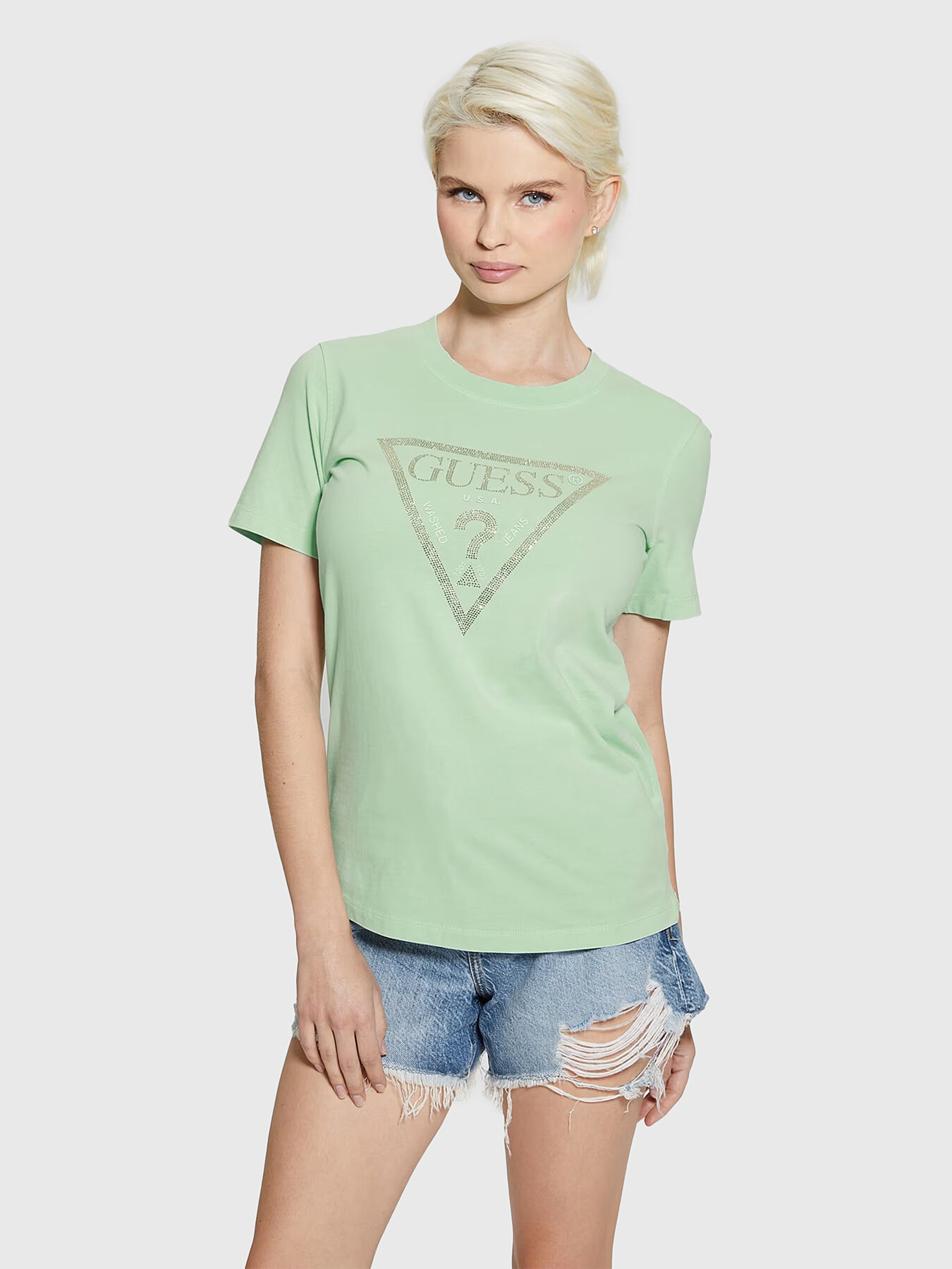 Blue guess shirt online