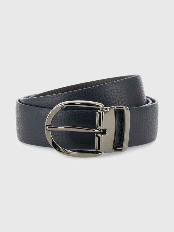 Reversible leather belt - 1