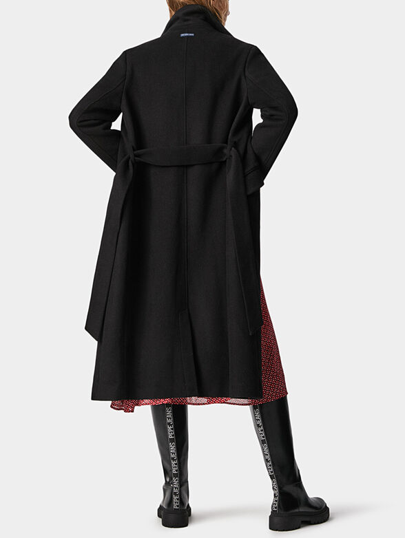 MICA coat in black color - 2