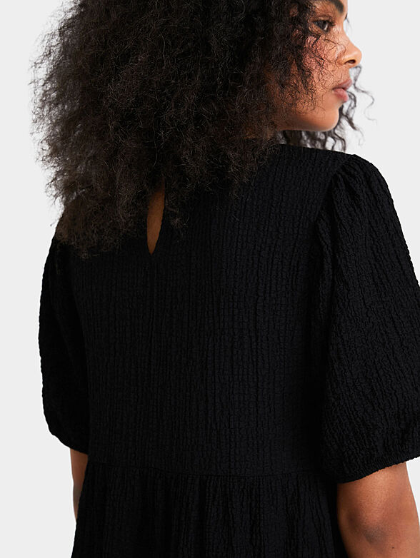 Midi black dress - 6