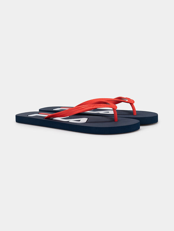 TROY black flip flops - 2