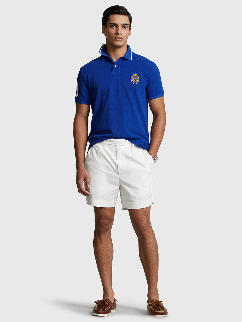 Polo-shirt with accent embroidery on the back - 3