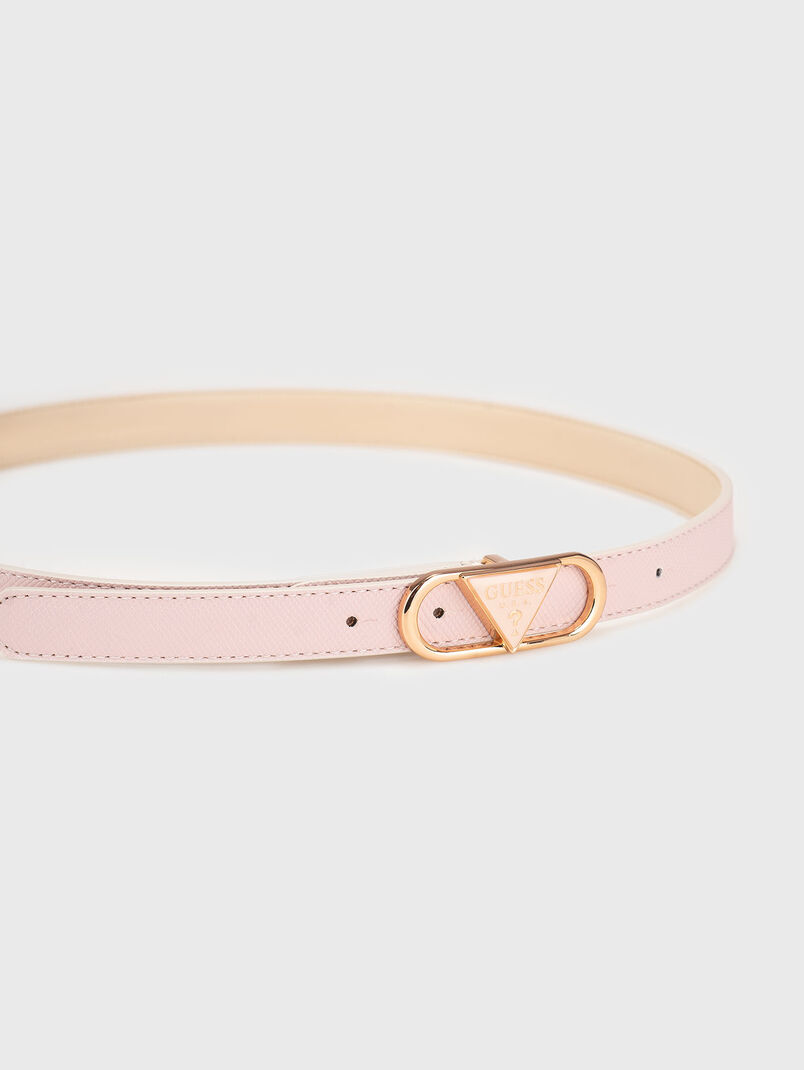 SERENOVA belt with saffiano effect - 3