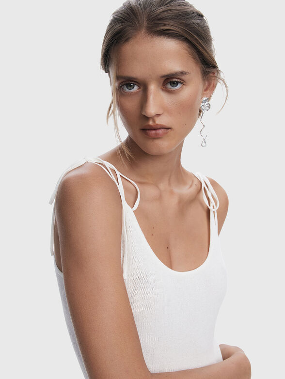 2-in-1 midi dress with removable top - 6