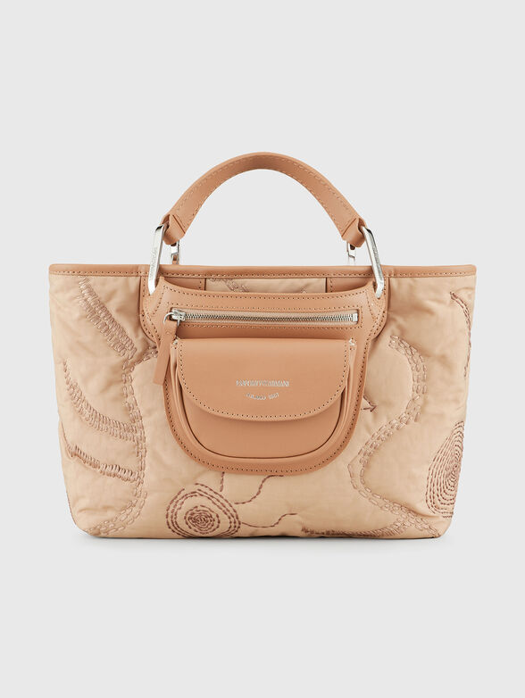 Bag with embroidery and logo accent - 1