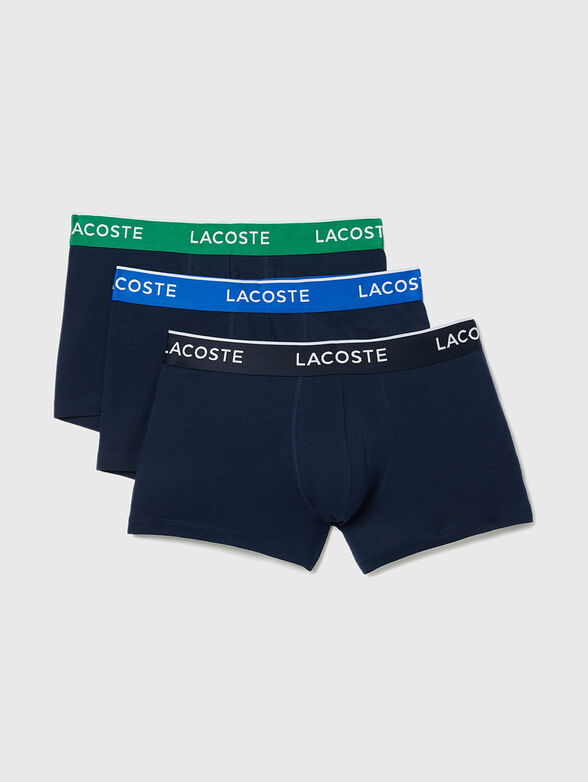 Set of three pairs of boxers with contrast tape - 1
