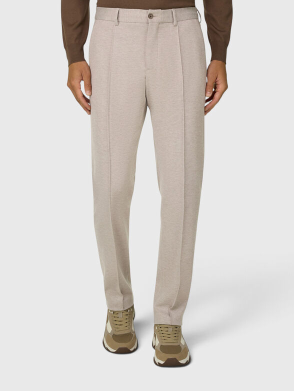 Viscose blend trousers - 1