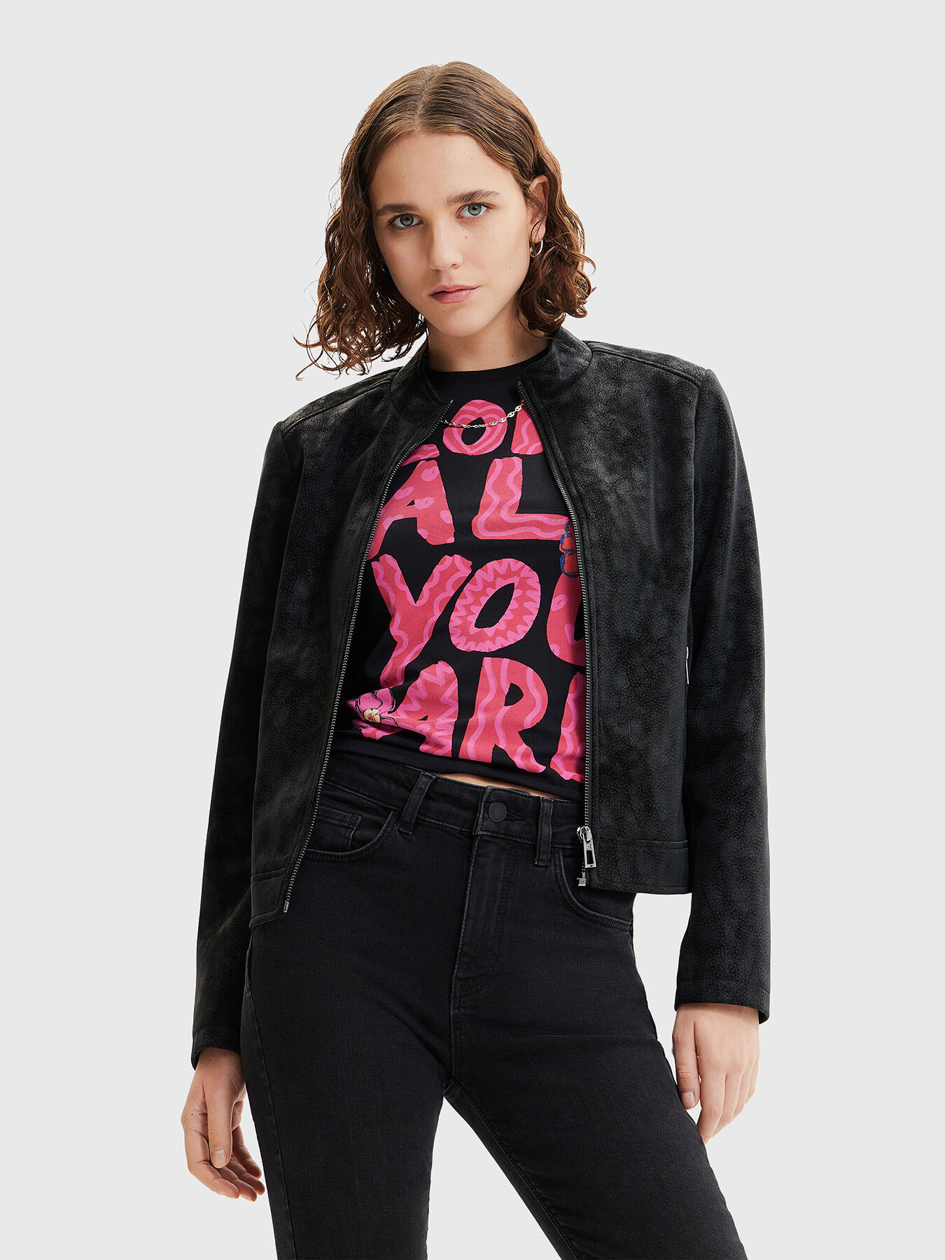 Desigual jacket sale cheap