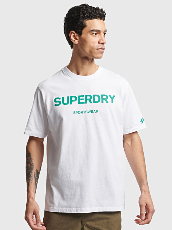 CORE SPORT T-shirt with contrasting logo - 1