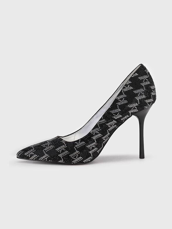 SARABANDE II shoes with monogram logo accent - 4